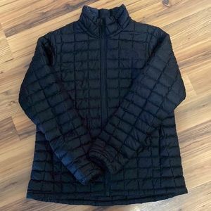 Black Quilted Lightweight North Face Thermoball Eco Jacket